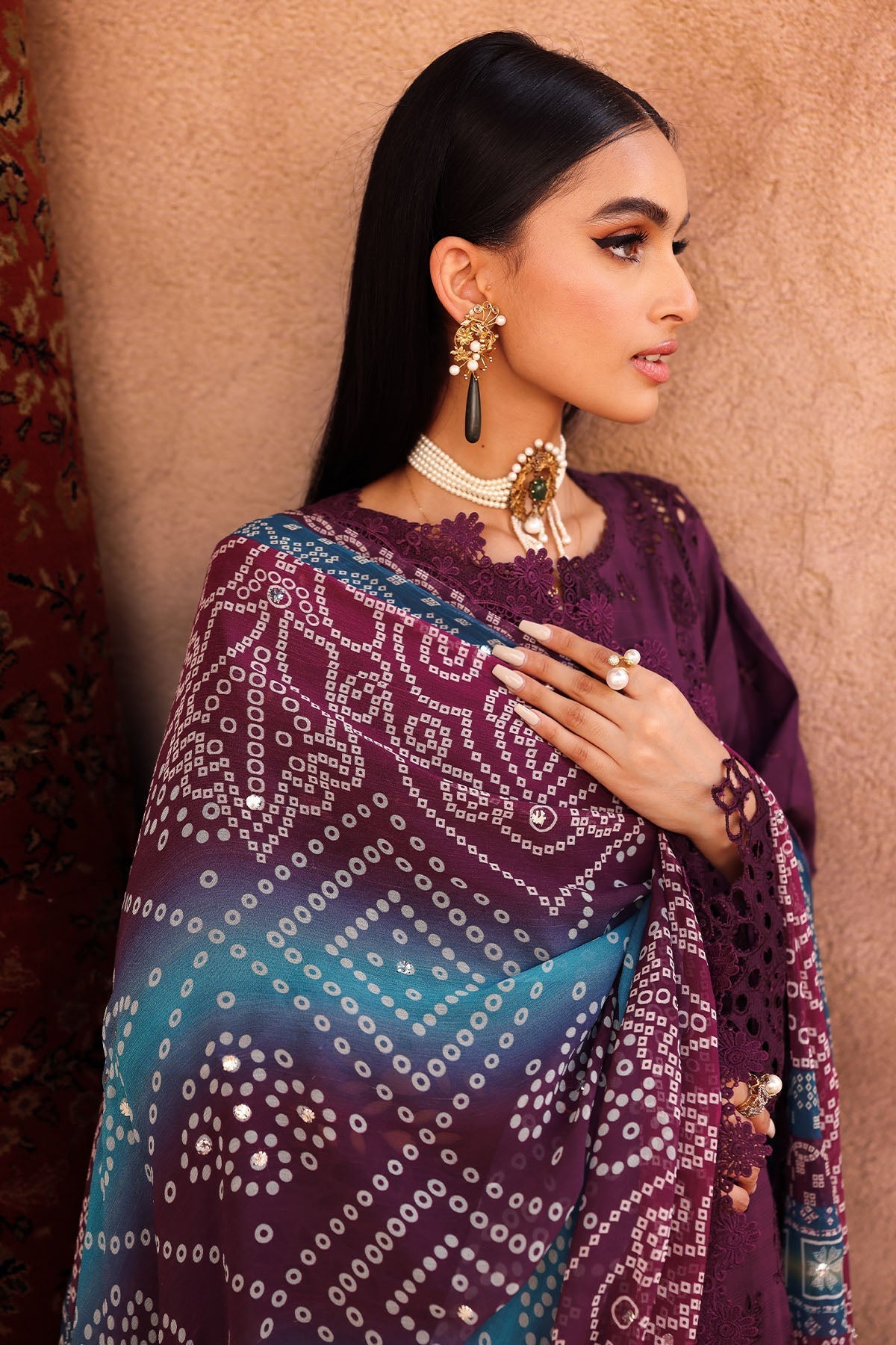 Nureh | Bazaar Lawn | NE-161 - by - Libasekhas UK - Registered Vendor of : Nureh - 100% Original Designer Dresss