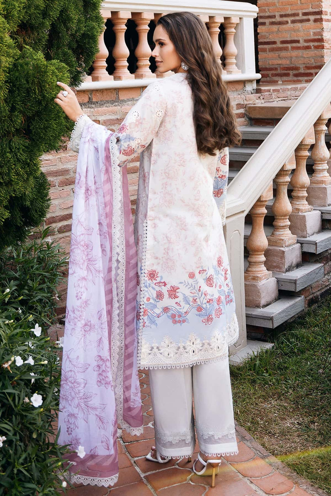 Afrozeh | Damask The Holiday Edit 25 | Opaline B - by - Libasekhas UK - Registered Vendor of : Afrozeh - 100% Original Designer Dresss