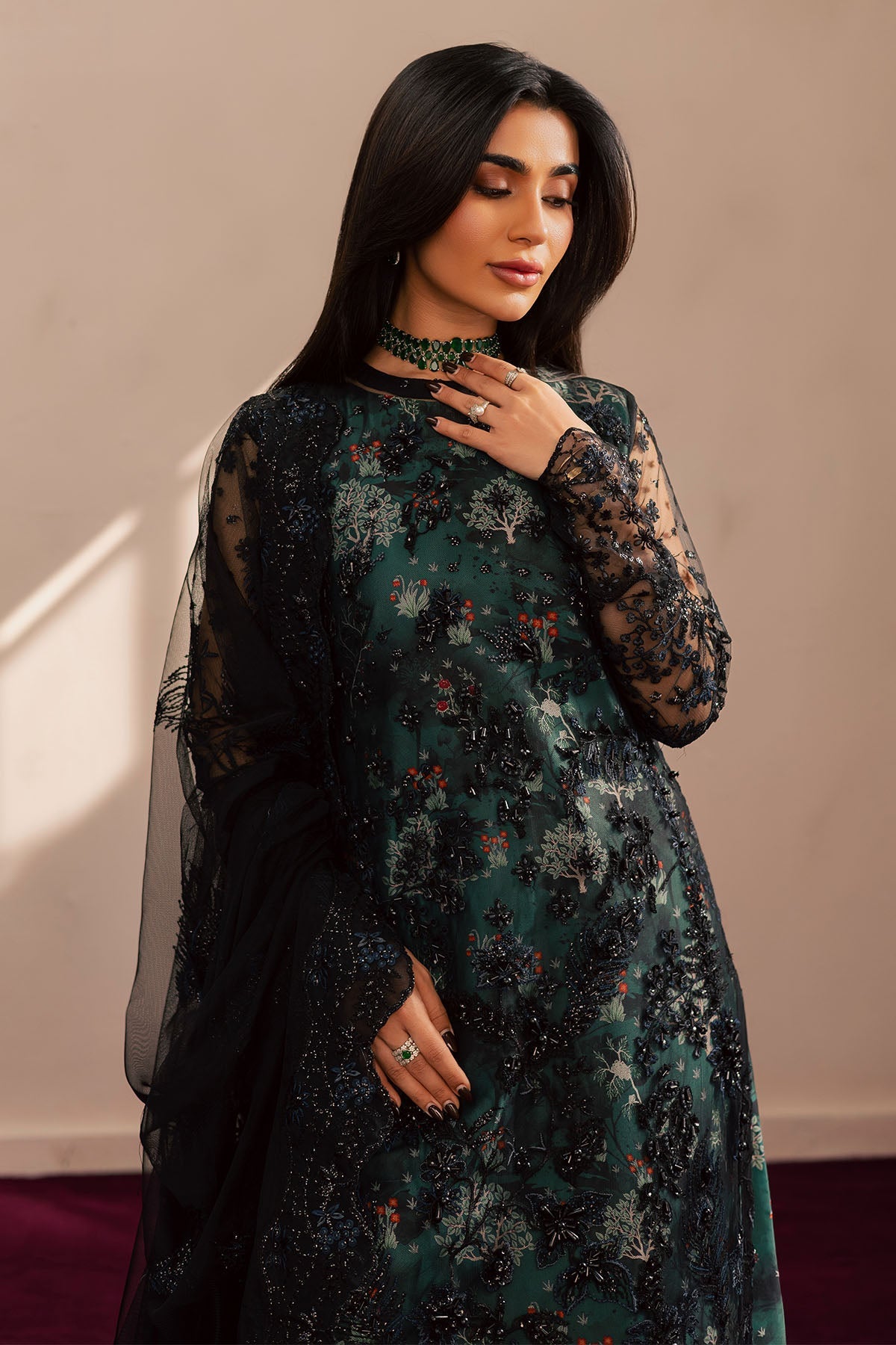 Nureh | Wedding Formals | FP-150 - by Libasekhas UK - Registered Vendor of : Nureh - 100% Original Designer Dress