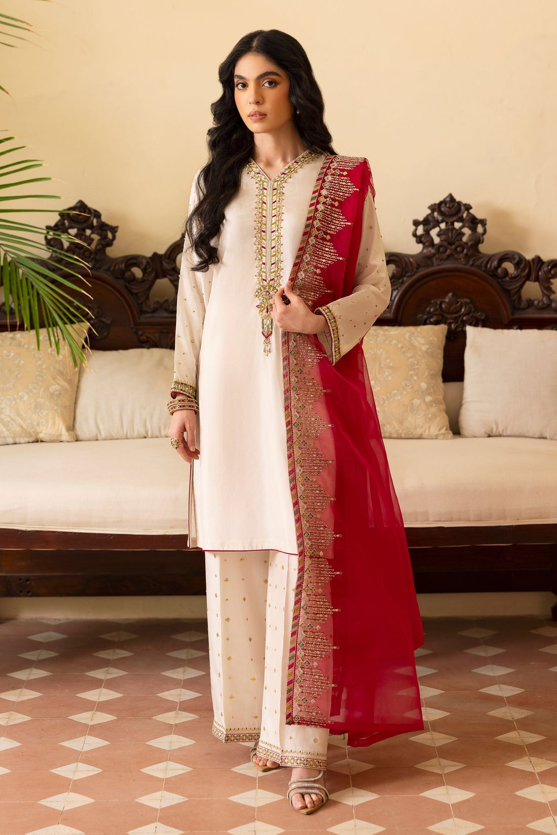 Naqshi | Rijaas Luxury Pret 24 | ABISH - by - Libasekhas UK - Registered Vendor of : Naqshi - 100% Original Designer Dresss