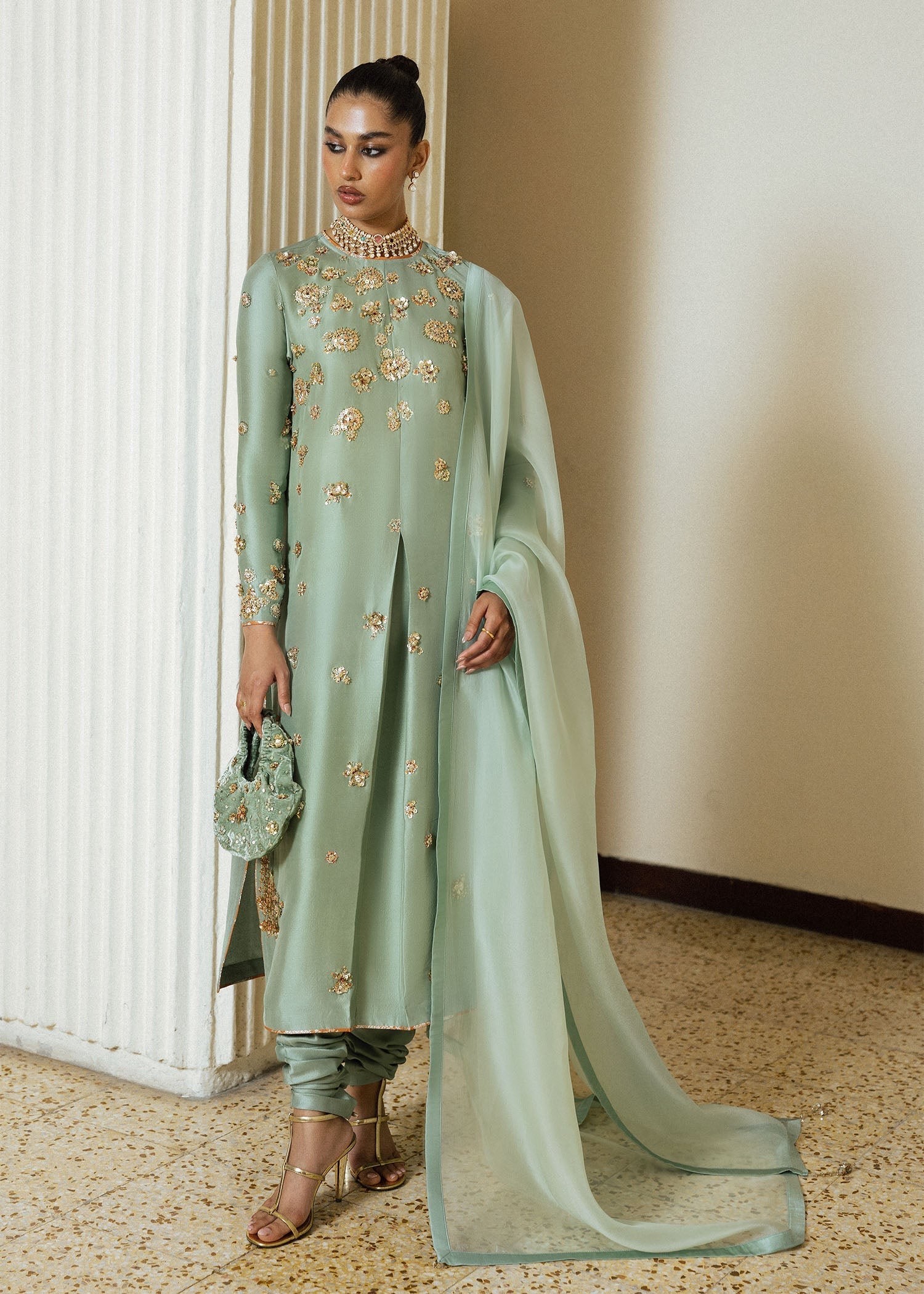 Hussain Rehar | Luxury Pret 26 | Lunar Luxe - by Libasekhas UK - Registered Vendor of : Hussain Rehar - 100% Original Designer Dress