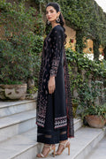 Farasha | Summer Weaves Embroidered Lawn | Black Rose - by - Libasekhas UK - Registered Vendor of : Farasha - 100% Original Designer Dresss