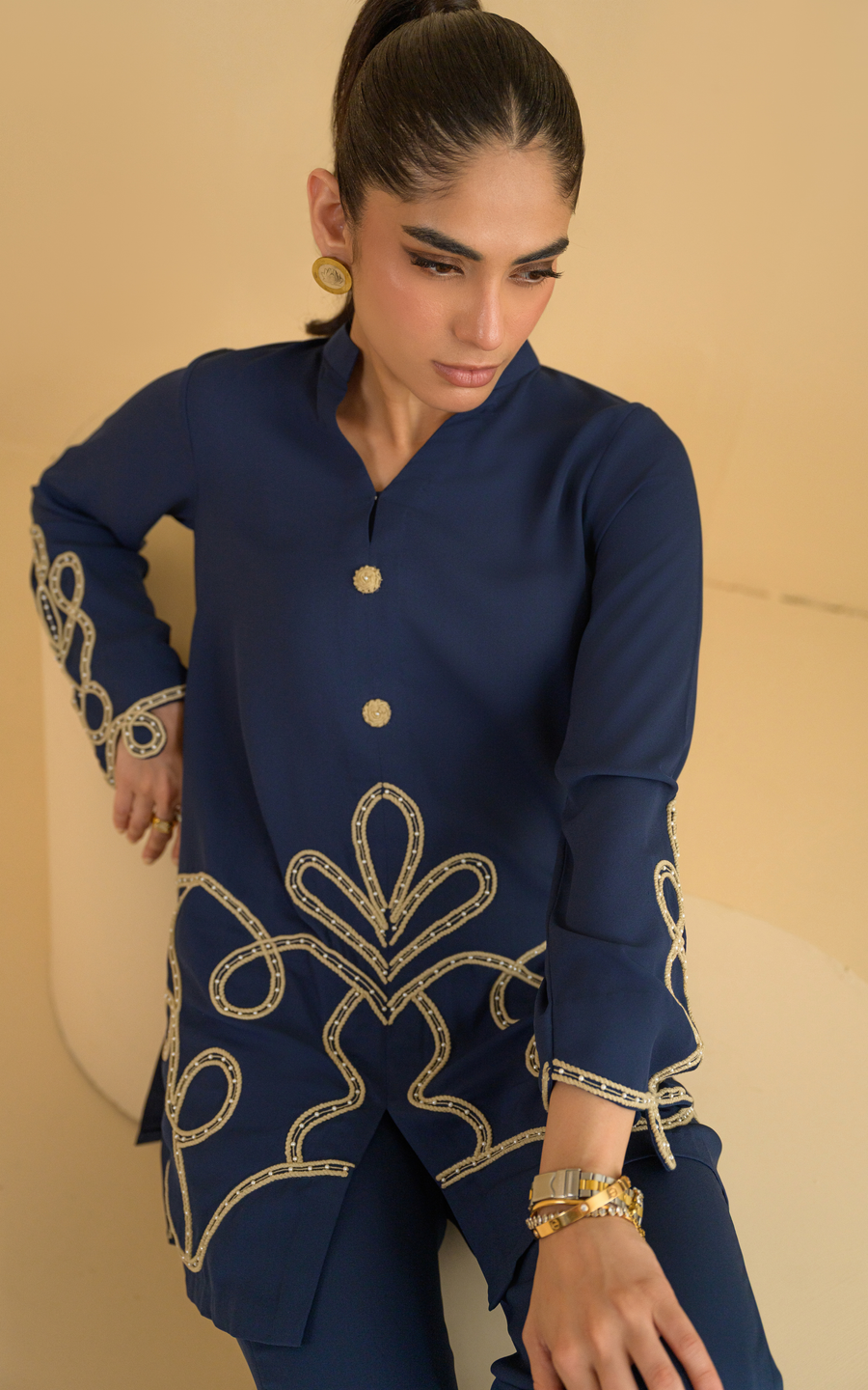 Sana Abbas | La Fiesta | Aria - by Libasekhas - Registered Vendor of : Sana Abbas - 100% Original Designer Dress