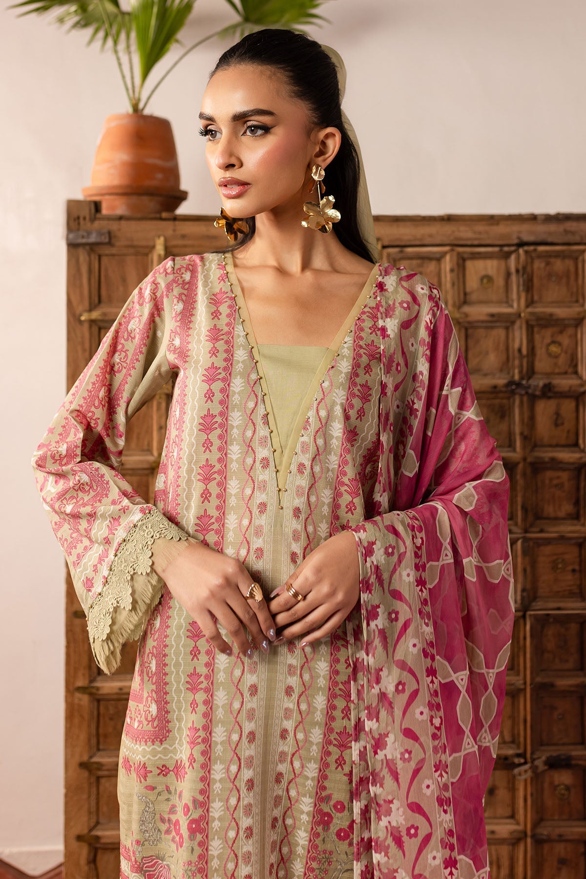 Nureh | Printed lawn 25 | SP-141 - by - Libasekhas UK - Registered Vendor of : Nureh - 100% Original Designer Dresss