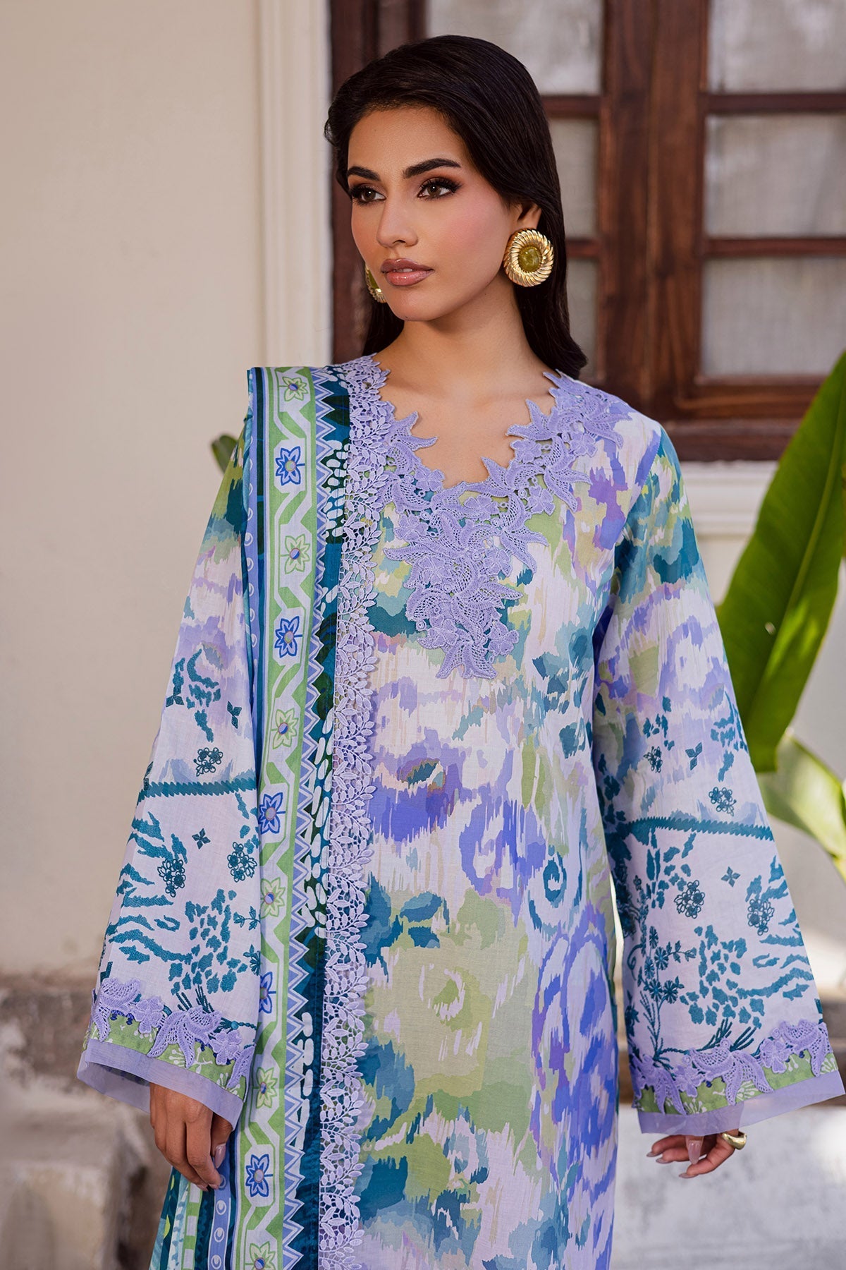 Nureh | Rania Prints | NR-07 - by Libasekhas UK - Registered Vendor of : Nureh - 100% Original Designer Dress