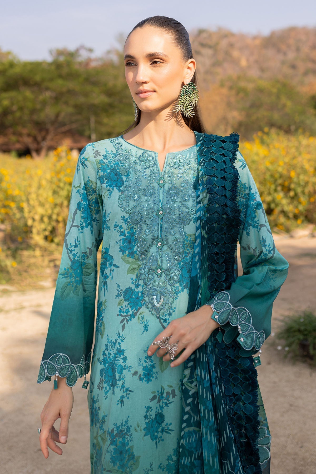 Nureh | Bloom 25 | BL-06 - by - Libasekhas UK - Registered Vendor of : Nureh - 100% Original Designer Dresss