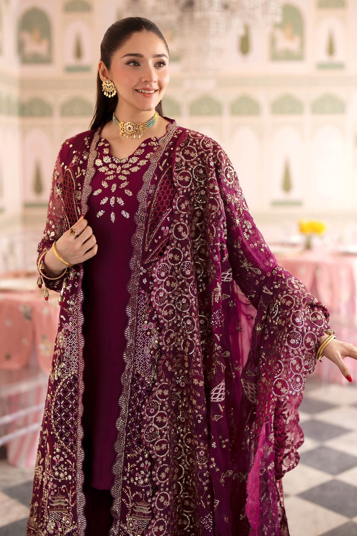 Nureh | Jhoomro Formals |NL-97 Nur - by Libasekhas UK - Registered Vendor of : Nureh - 100% Original Designer Dress