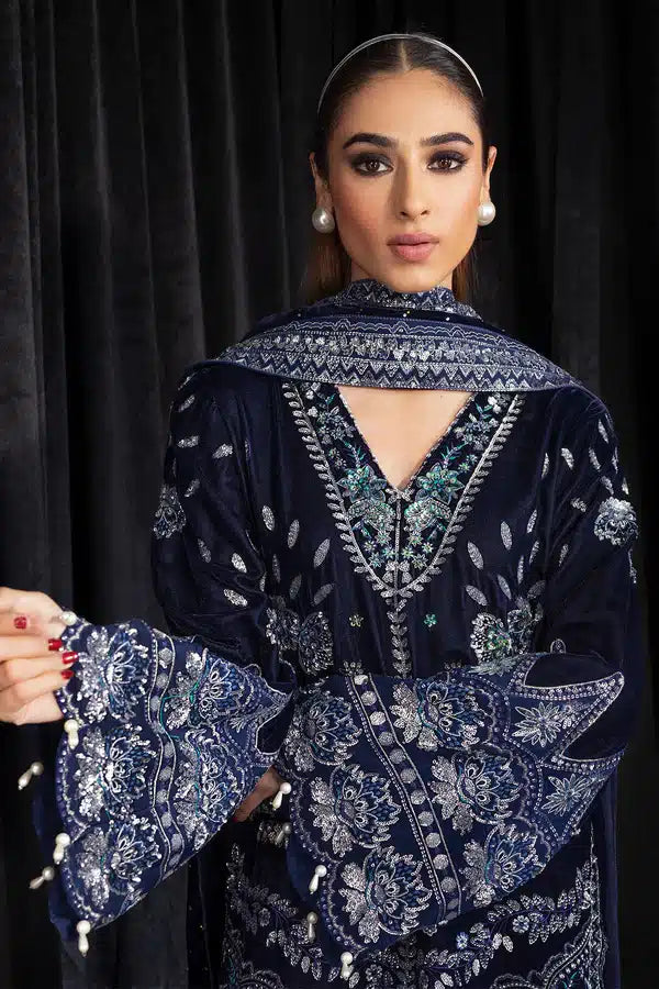 Nureh | Maya Velvet 23 | Safeena - by - Libasekhas UK - Registered Vendor of : Nureh - 100% Original Designer Dresss