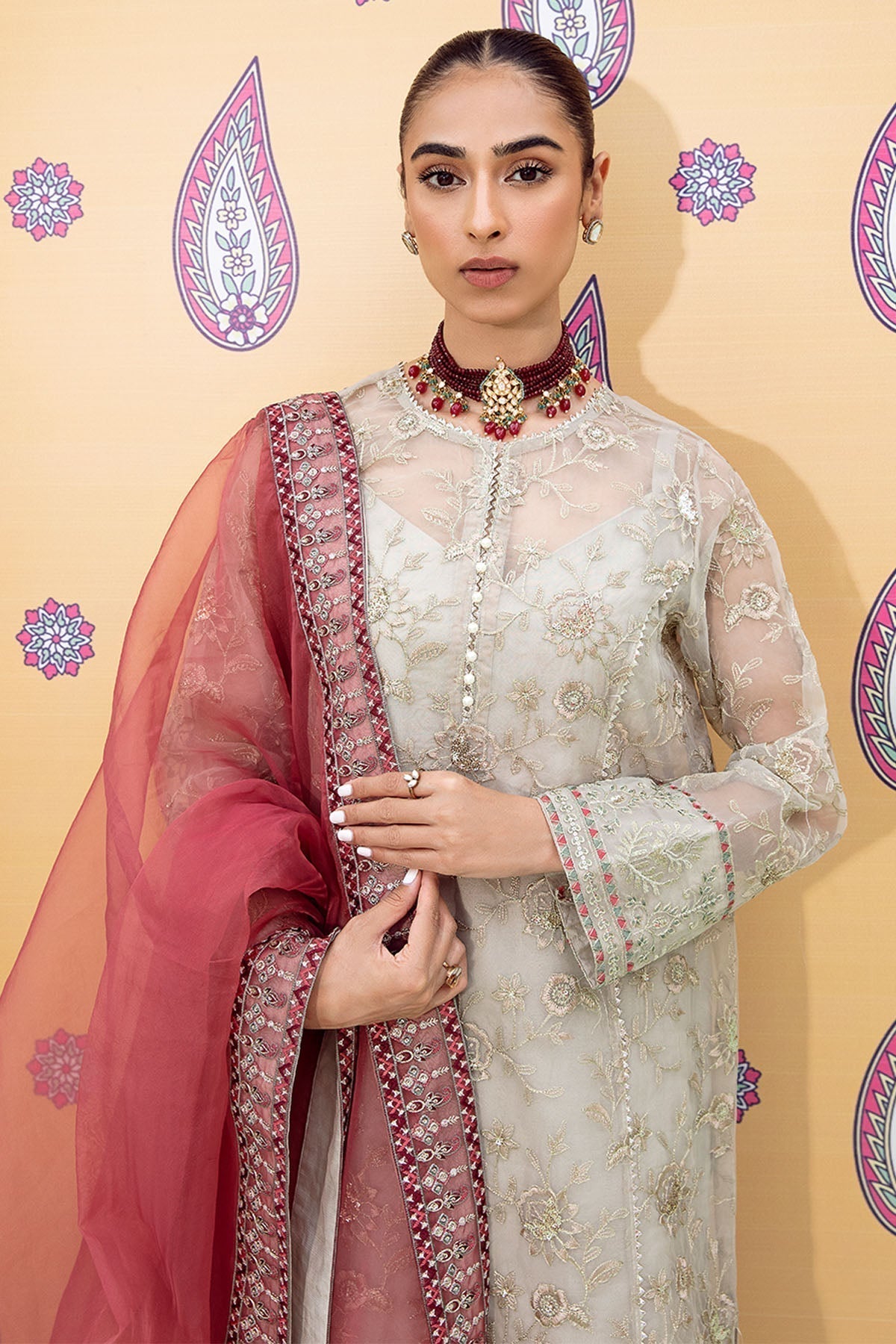 Nureh | Fancy Formals | NP-340 - by - Libasekhas UK - Registered Vendor of : Nureh - 100% Original Designer Dresss