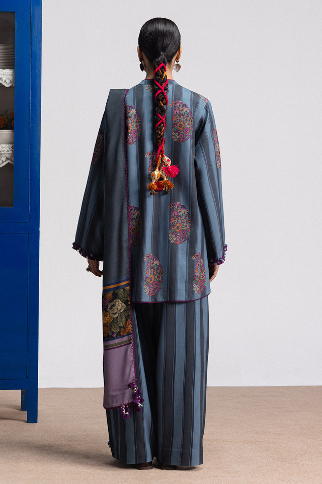 Zara ShahJahan | Coco Prints Winter 26 | Rania-4B - by Libasekhas UK - Registered Vendor of : Zara ShahJahan - 100% Original Designer Dress