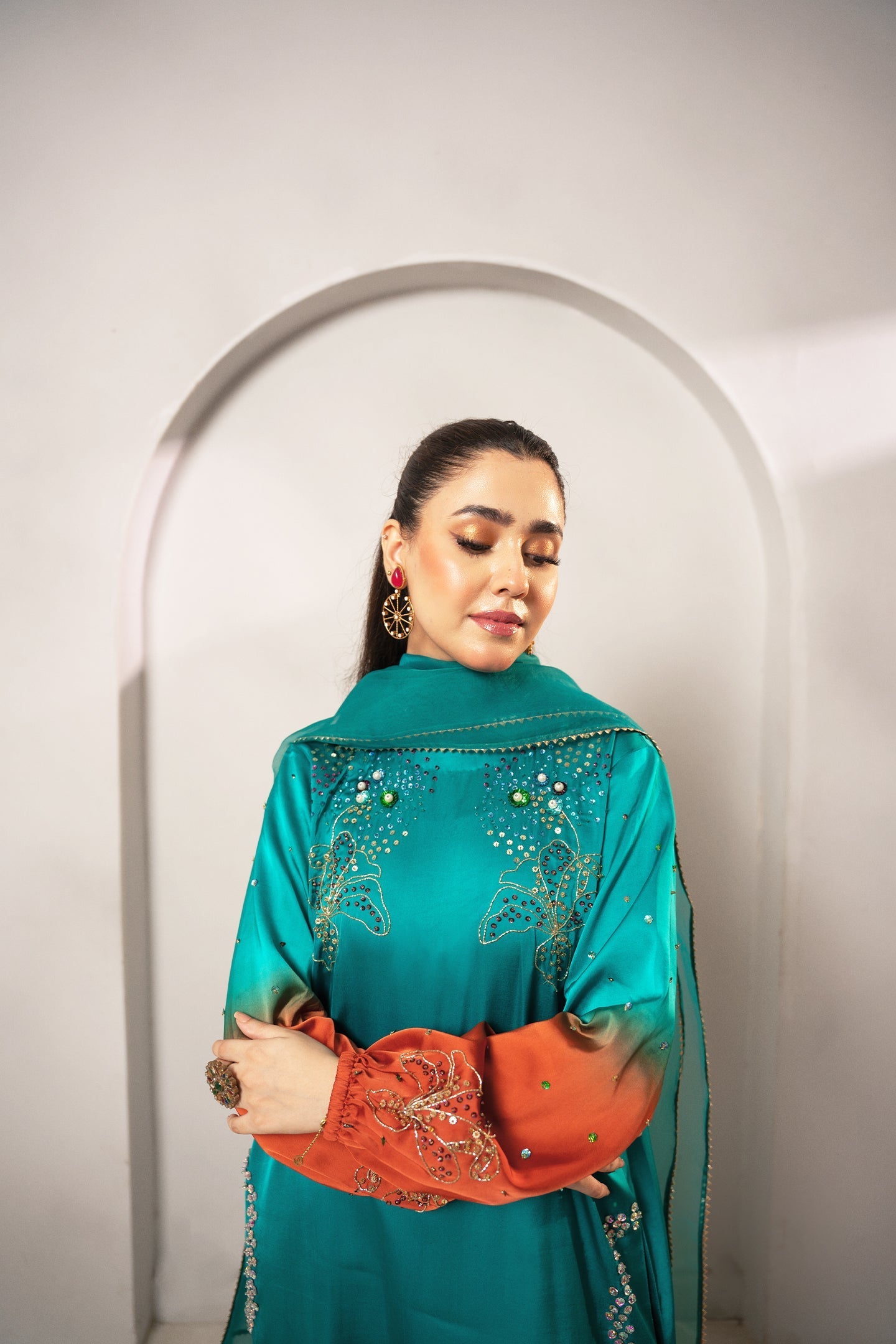 Fozia Khalid | Dilkash Festive Wear 25 | Nawal - by Libasekhas UK - Registered Vendor of : Fozia Khalid - 100% Original Designer Dress