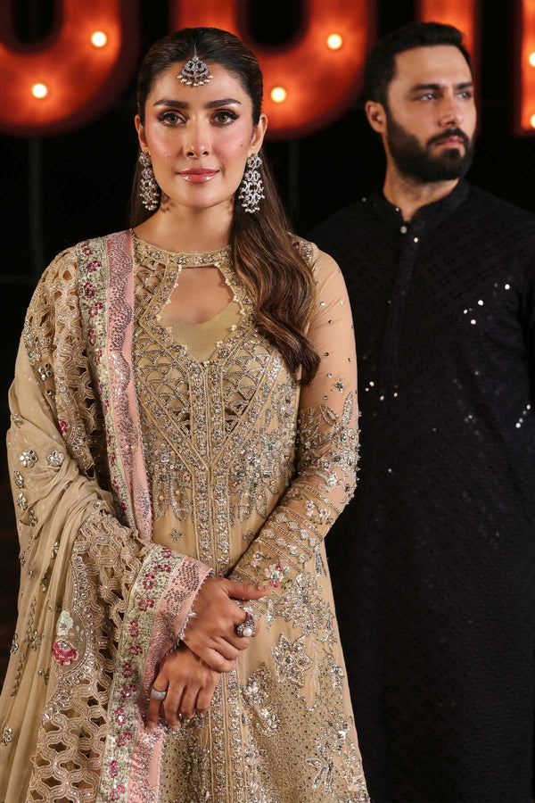 Nureh | Jhoomro Formals | NL-85 Raina - by Libasekhas UK - Registered Vendor of : Nureh - 100% Original Designer Dress