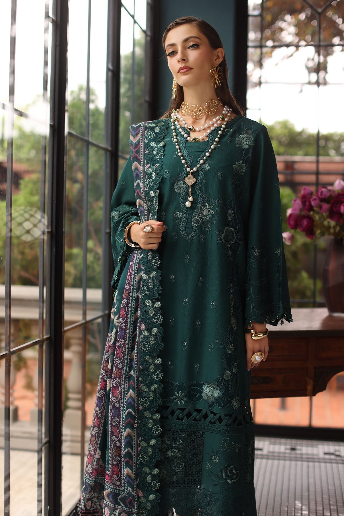 Nureh | Maya Lawn | NS-154 - by - Libasekhas UK - Registered Vendor of : Nureh - 100% Original Designer Dresss