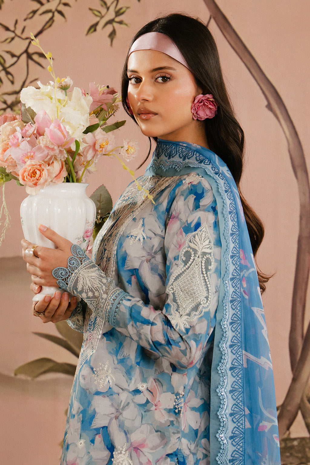 Ayzel | Armelia Printed Lawn 25 | Scilla - by - Libasekhas UK - Registered Vendor of : Ayzel - 100% Original Designer Dresss