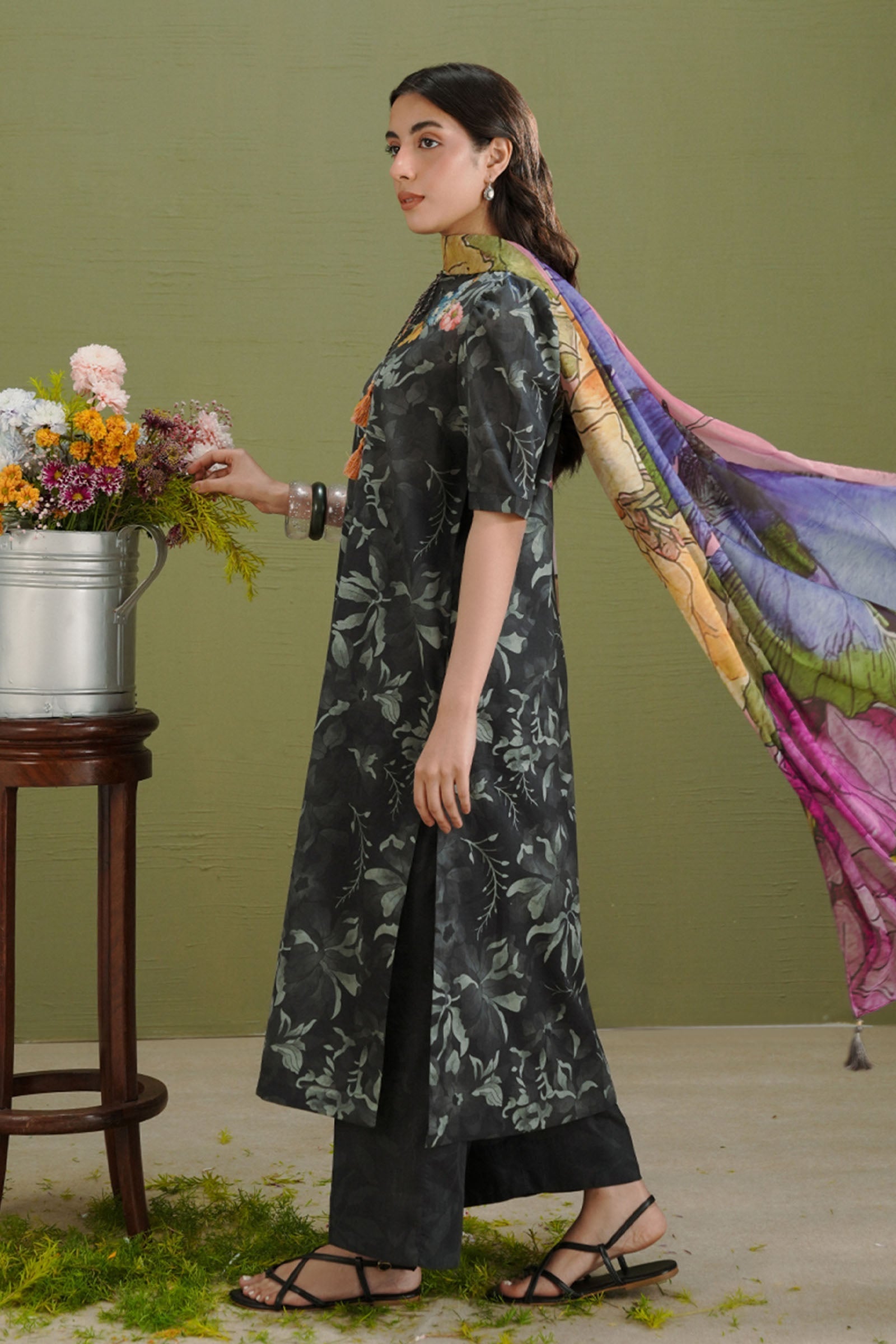 Zara Shahjahan | Coco Prints 26 | Gece-5B - by Libasekhas UK - Registered Vendor of : Zara Shahjahan - 100% Original Designer Dress