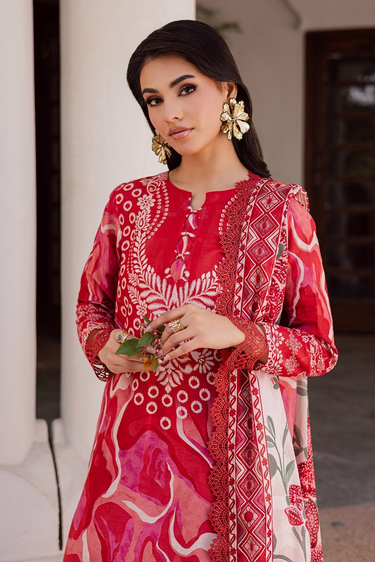 Nureh | Rania Prints | NR-06 - by Libasekhas UK - Registered Vendor of : Nureh - 100% Original Designer Dress