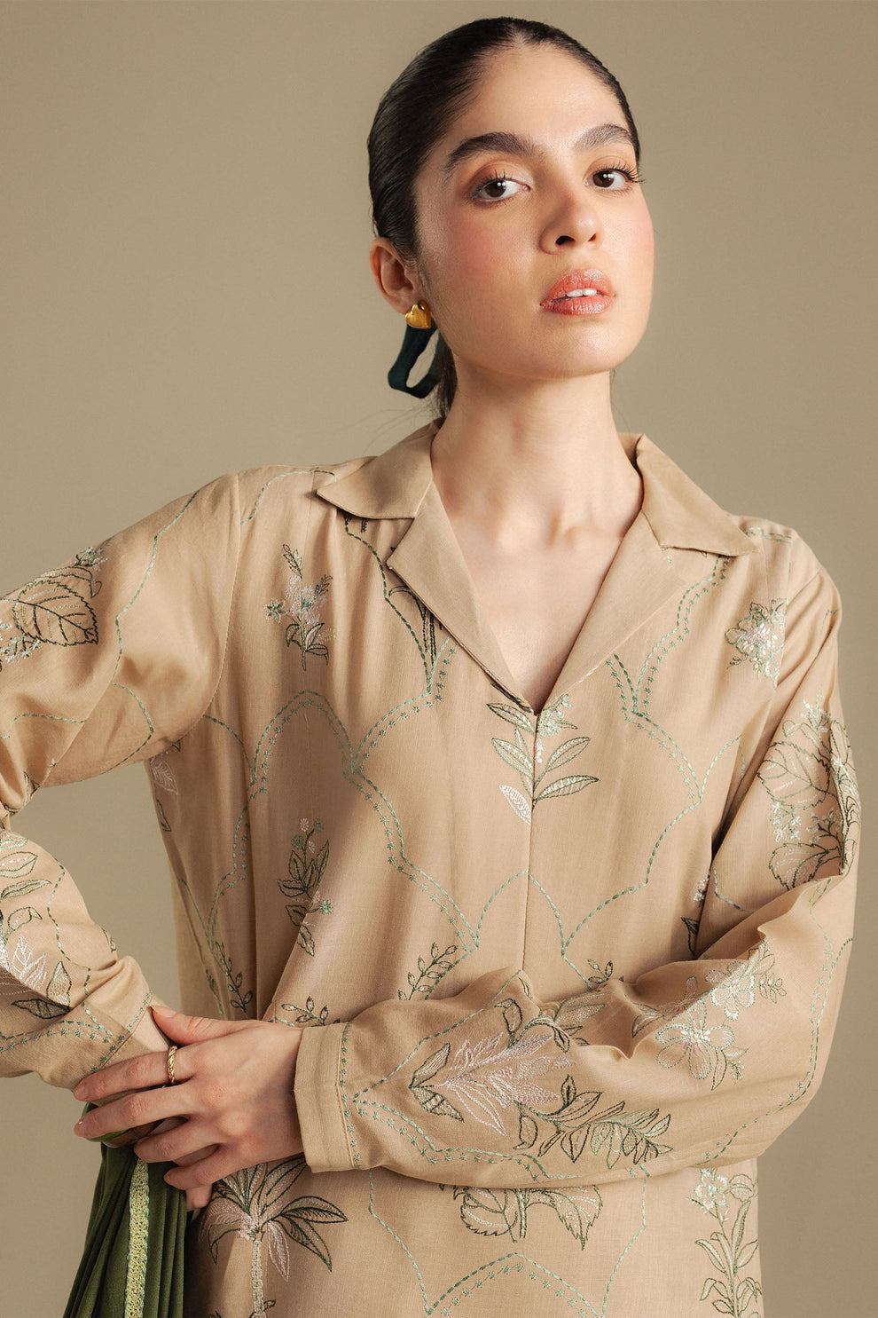 Zara Shahjahan | Coco Winter 25 | Amber-1A - by Libasekhas UK - Registered Vendor of : Zara Shahjahan - 100% Original Designer Dress