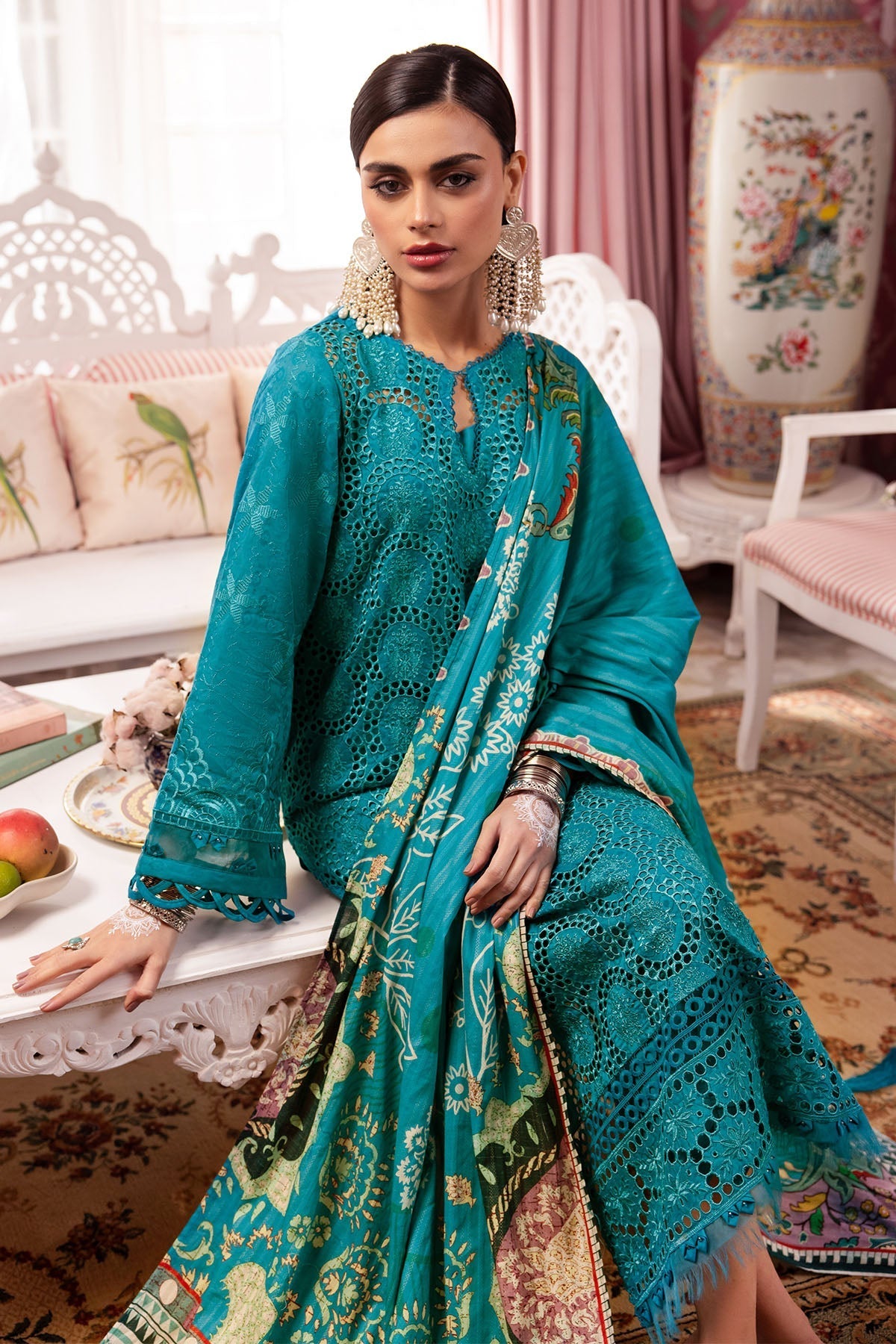 Nureh | Maya Lawn | NS-108 - by - Libasekhas UK - Registered Vendor of : Nureh - 100% Original Designer Dresss
