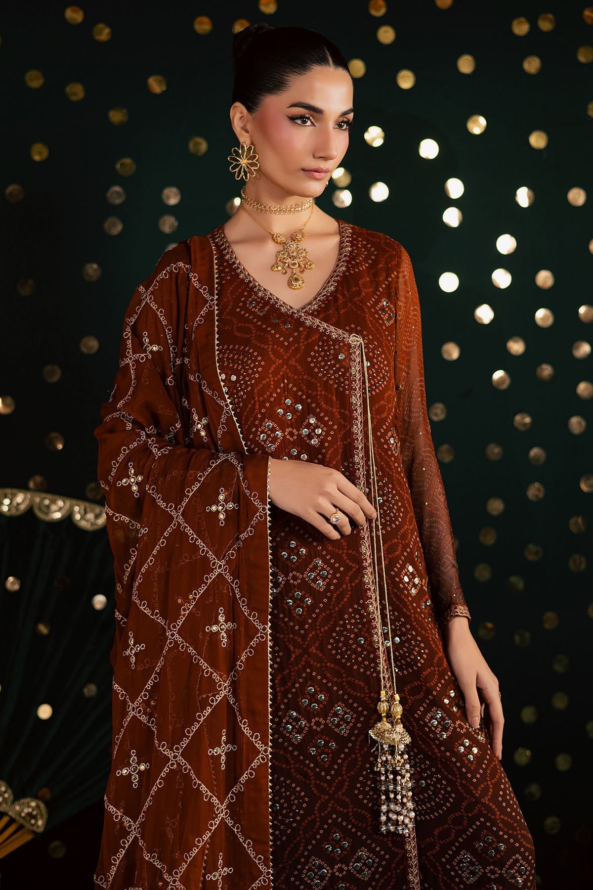 Nureh | Mukeshkari Formals | MK-19 - by Libasekhas UK - Registered Vendor of : Nureh - 100% Original Designer Dress