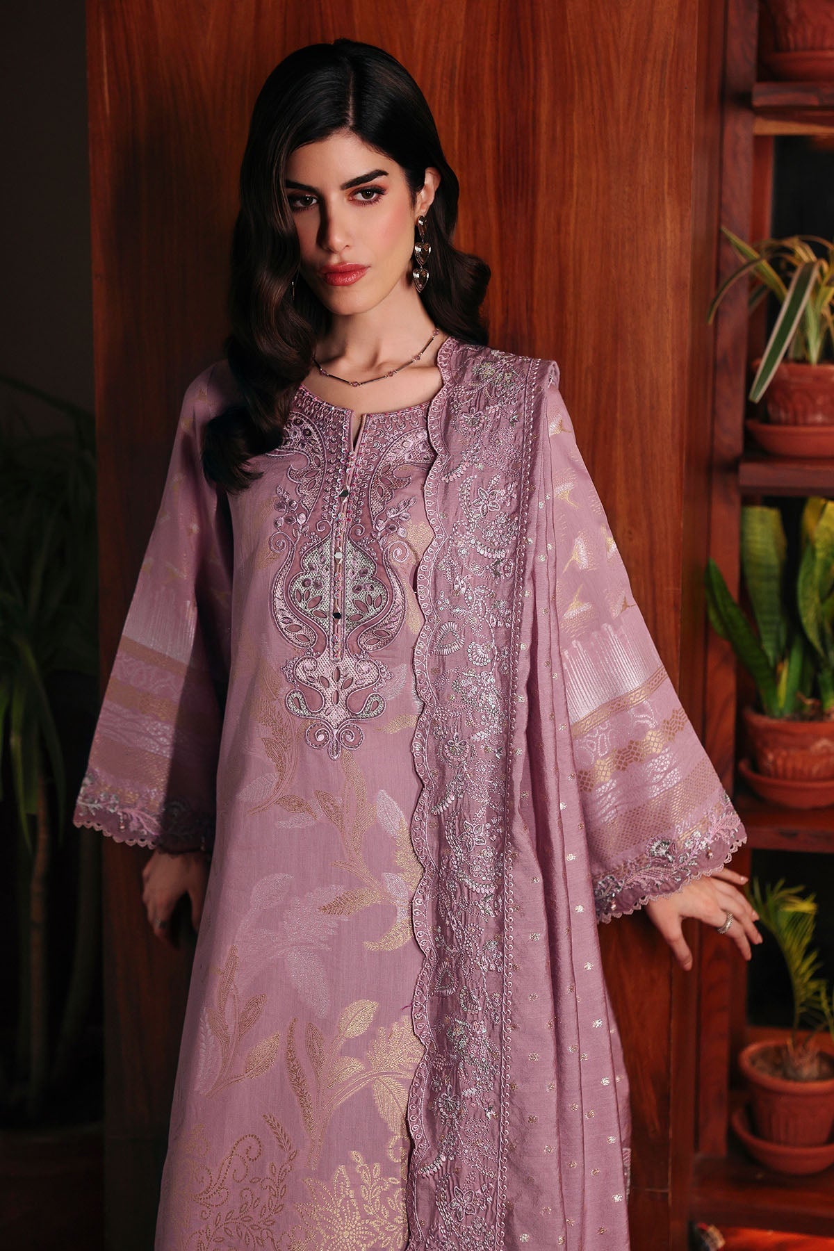 Nureh | Exclusive Jacquard | NE-222 - by Libasekhas UK - Registered Vendor of : Nureh - 100% Original Designer Dress