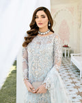 Gulaal | Wedding Formals | Avenir Embroidered Net 3-Piece Suit WS-01 - by - Libasekhas UK - Registered Vendor of : Gulaal - 100% Original Designer Dresss