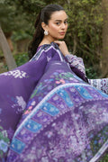 Farasha | Summer Weaves Embroidered Lawn | Regal Iris - by - Libasekhas UK - Registered Vendor of : Farasha - 100% Original Designer Dresss