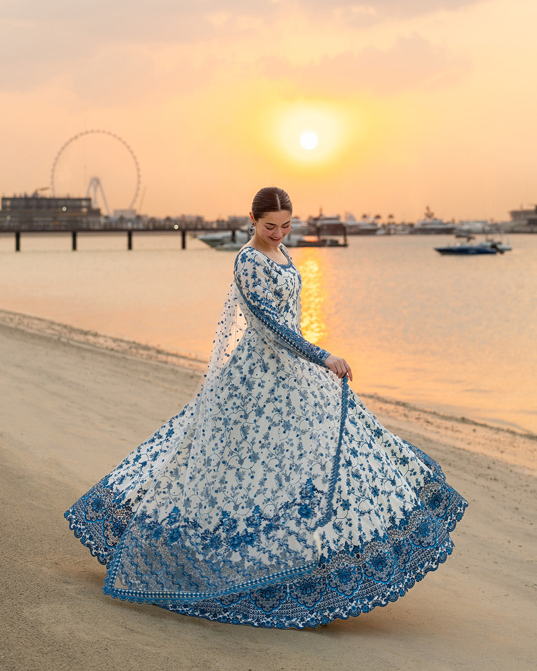 Faiza Saqlain | AYA - Unstitched Luxury Lawn '26 | Jehona - by Libasekhas UK - Registered Vendor of : Faiza Saqlain - 100% Original Designer Dress