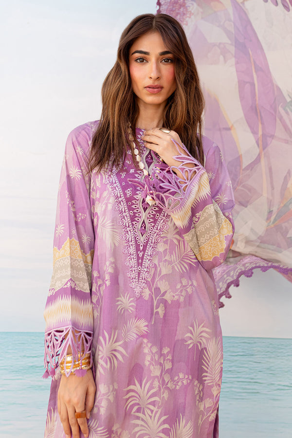 Nureh | Gardenia Lawn 24 | NS-134 A - by - Libasekhas UK - Registered Vendor of : Nureh - 100% Original Designer Dresss