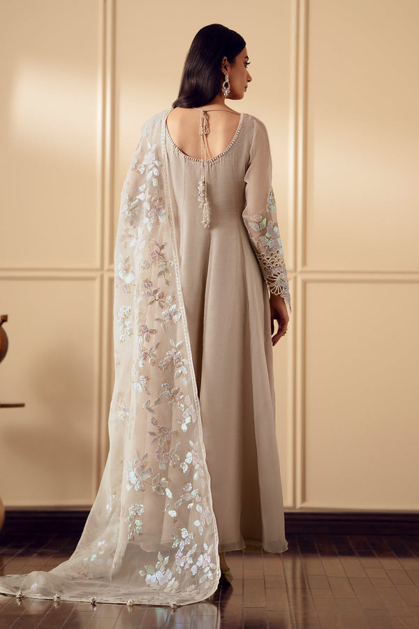 Baroque | Luxury Pret 25 | EMBROIDERED CHIFFON PR-893 - by Libasekhas UK - Registered Vendor of : Baroque - 100% Original Designer Dress