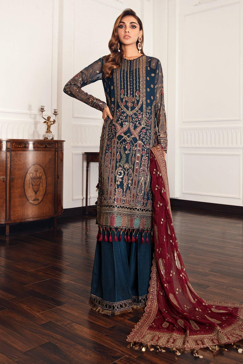 Jazmin | Formals Collection | CHIFFON UC-3049 - by - Libasekhas UK - Registered Vendor of : Jazmin - 100% Original Designer Dresss