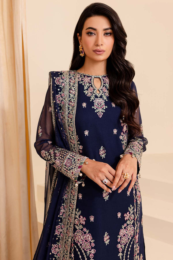 Farasha | Lumiere Formals | NAVY NOIR - by - Libasekhas UK - Registered Vendor of : Farasha - 100% Original Designer Dresss