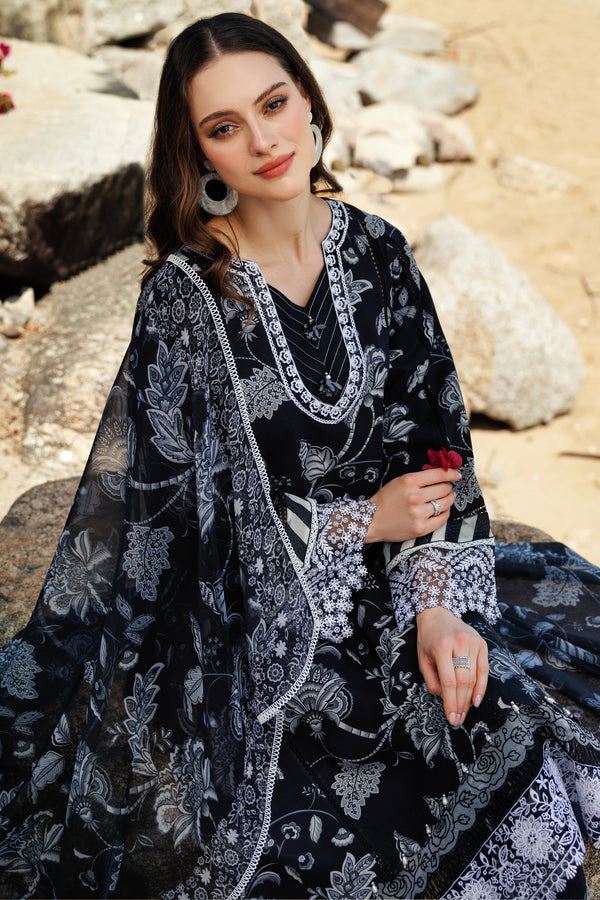 Farasha | Printed Essentials | Sable Dusk - by - Libasekhas UK - Registered Vendor of : Farasha - 100% Original Designer Dresss