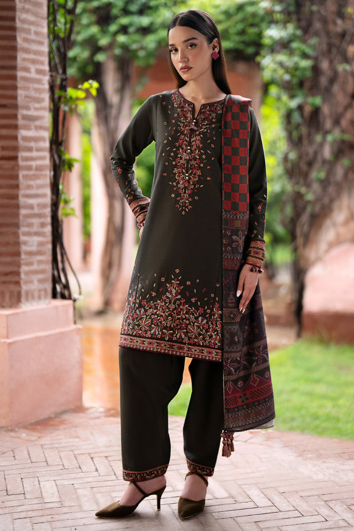 Jazmin | Winter Edition 24 | KHADDAR UW-0058 - by - Libasekhas UK - Registered Vendor of : Jazmin - 100% Original Designer Dresss