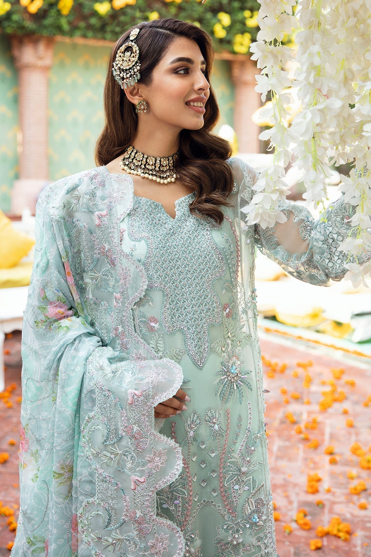 Nureh | Jhoomro Wedding Formals |NL-55 - REENA - by - Libasekhas UK - Registered Vendor of : Nureh - 100% Original Designer Dresss