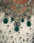Vasal | Zyra Luxe Pret 26 | Emerald Whisper - by Libasekhas UK - Registered Vendor of : Vasal - 100% Original Designer Dress