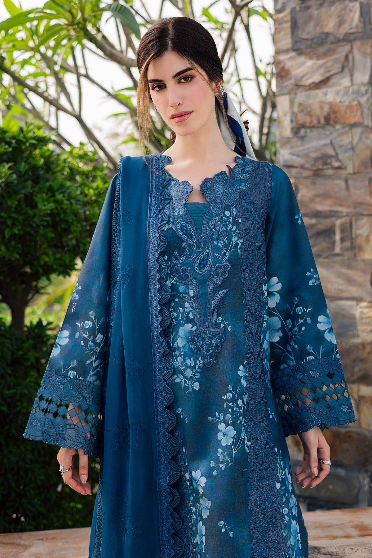 Nureh | Raha Lawn | NE-260 - by Libasekhas UK - Registered Vendor of : Nureh - 100% Original Designer Dress