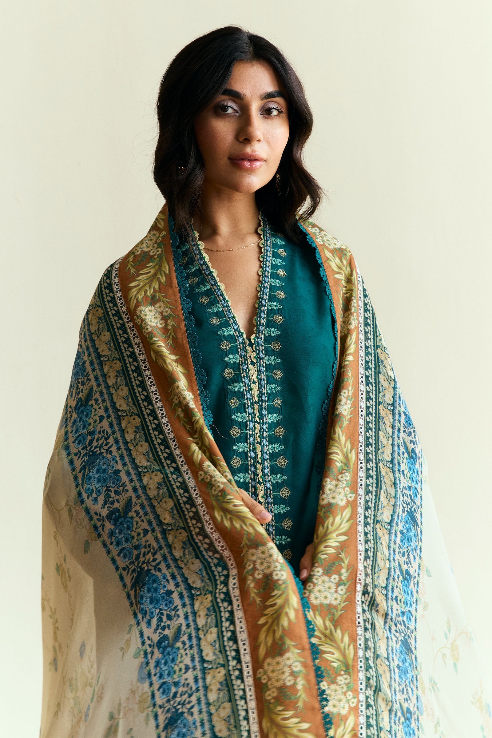 Zara Shahjahan | Coco Eid Edit | Marigold-D4 - by - Libasekhas UK - Registered Vendor of : Zara Sahjahan - 100% Original Designer Dresss