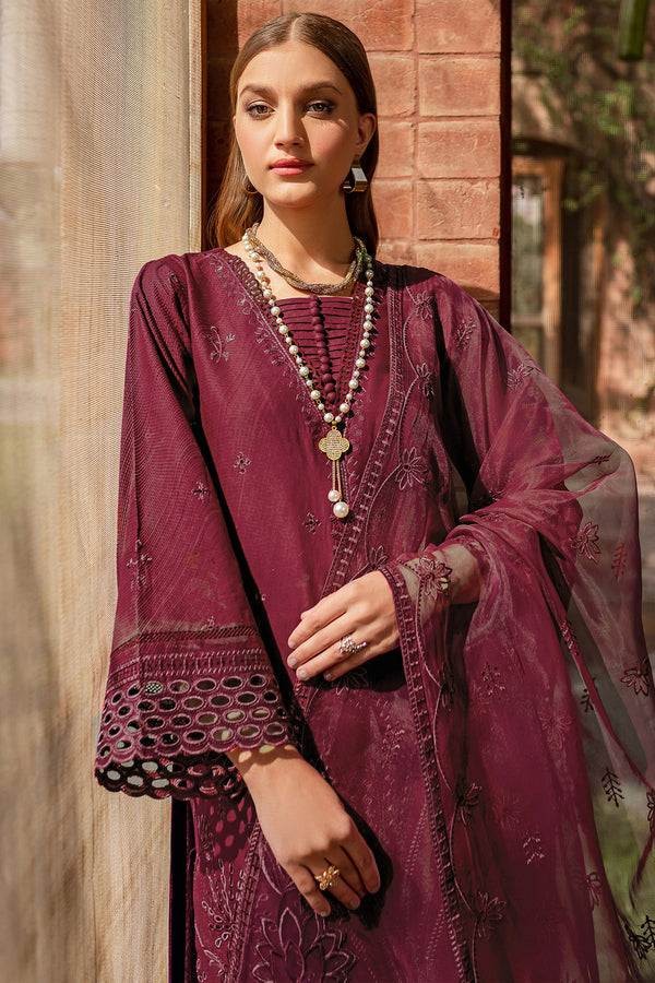 Farasha | Summer Weaves Embroidered Lawn | Zella - by - Libasekhas UK - Registered Vendor of : Farasha - 100% Original Designer Dresss