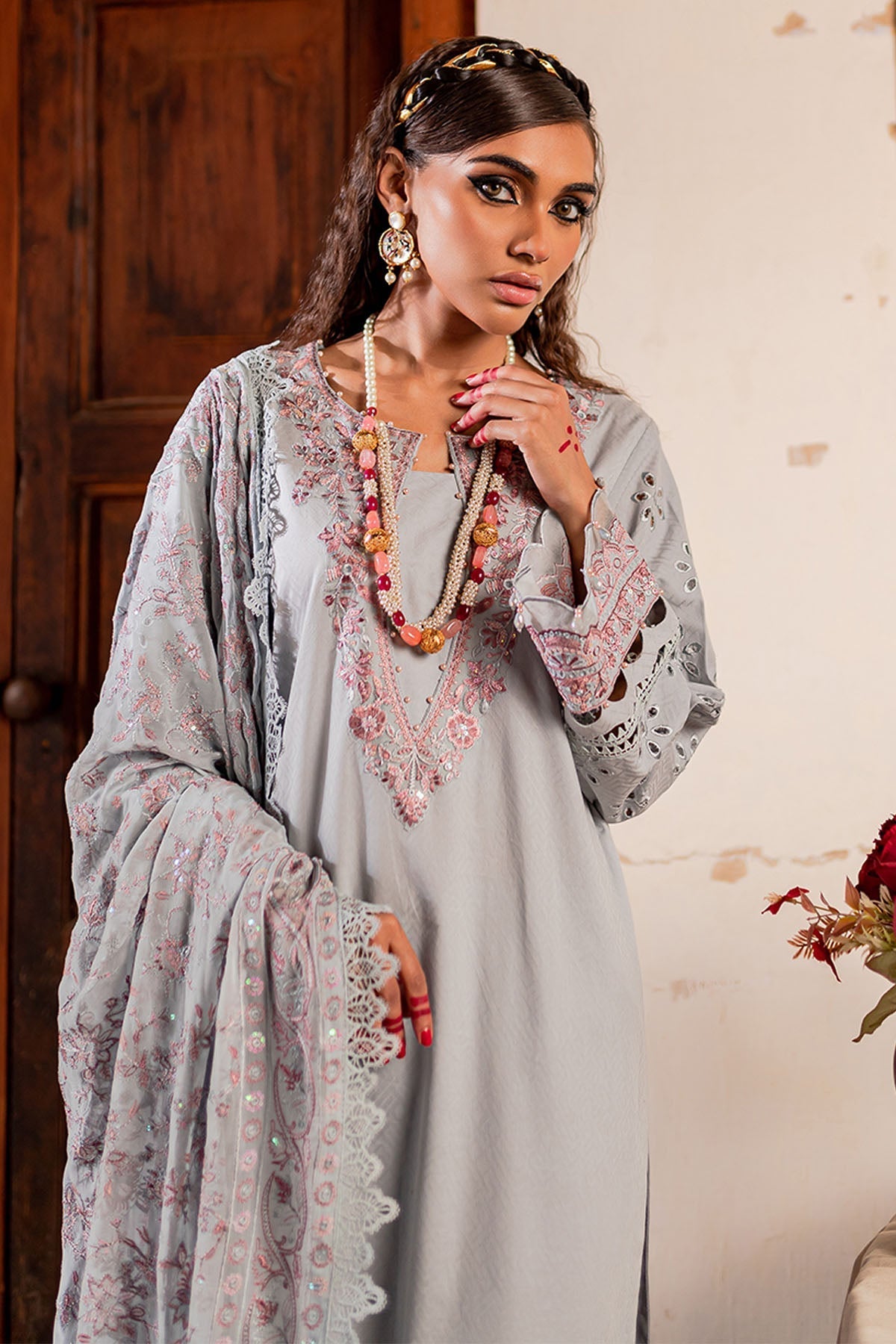 Nureh | Maya Lawn | NS-79 - by - Libasekhas UK - Registered Vendor of : Nureh - 100% Original Designer Dresss