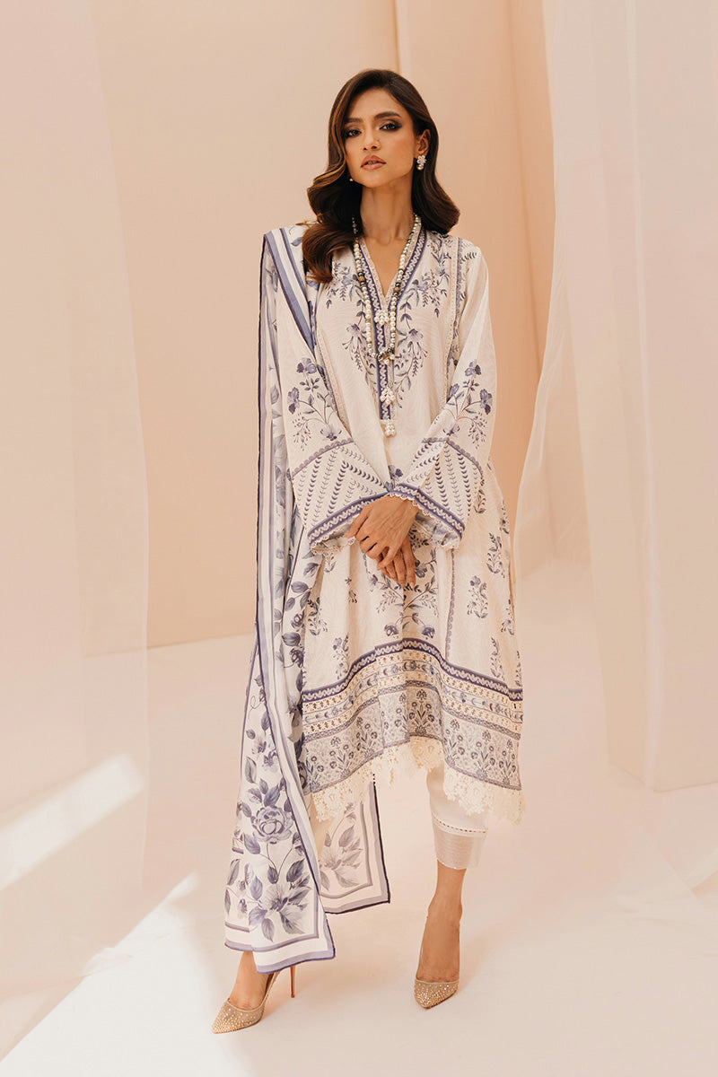 Mina Hasan | Signature Pret | Blue Hue - by Libasekhas - Registered Vendor of : Mina Hasan - 100% Original Designer Dress