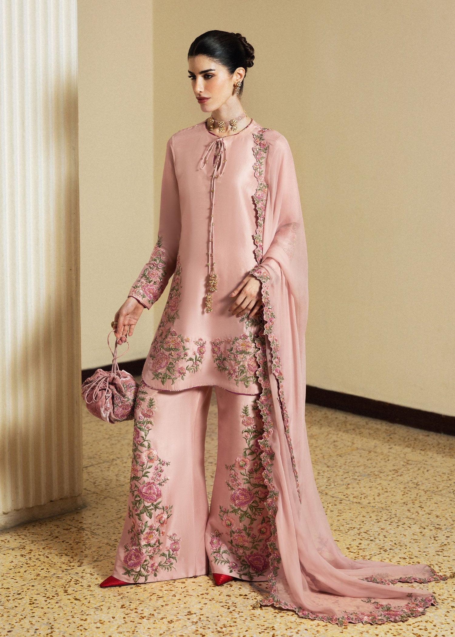 Hussain Rehar | Luxury Pret 26 | Zahra - by Libasekhas UK - Registered Vendor of : Hussain Rehar - 100% Original Designer Dress