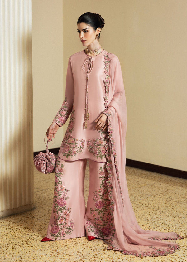 Hussain Rehar | Luxury Pret 26 | Zahra - by Libasekhas UK - Registered Vendor of : Hussain Rehar - 100% Original Designer Dress