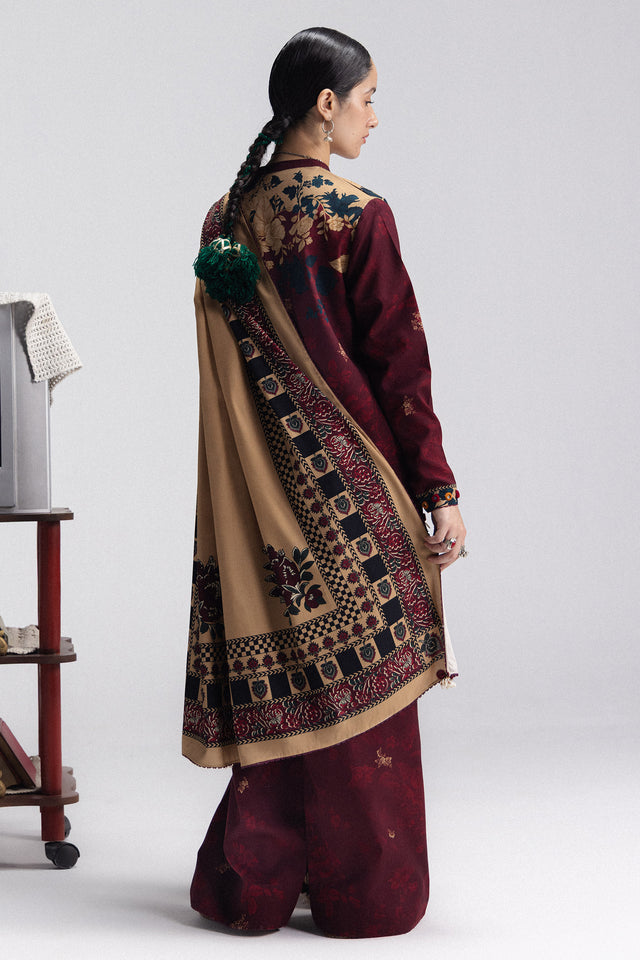 Zara ShahJahan | Coco Prints Winter 26 | Iris-8A - by Libasekhas UK - Registered Vendor of : Zara ShahJahan - 100% Original Designer Dress