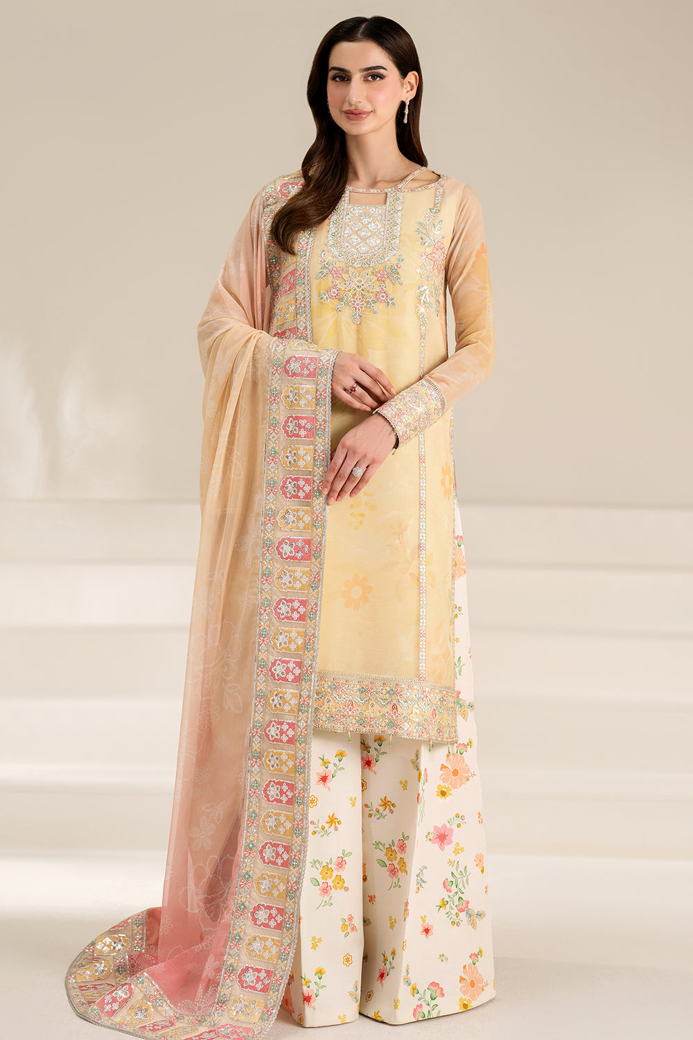 Farasha | Fiorella Formals | Floral Ray - by Libasekhas UK - Registered Vendor of : Farasha - 100% Original Designer Dress