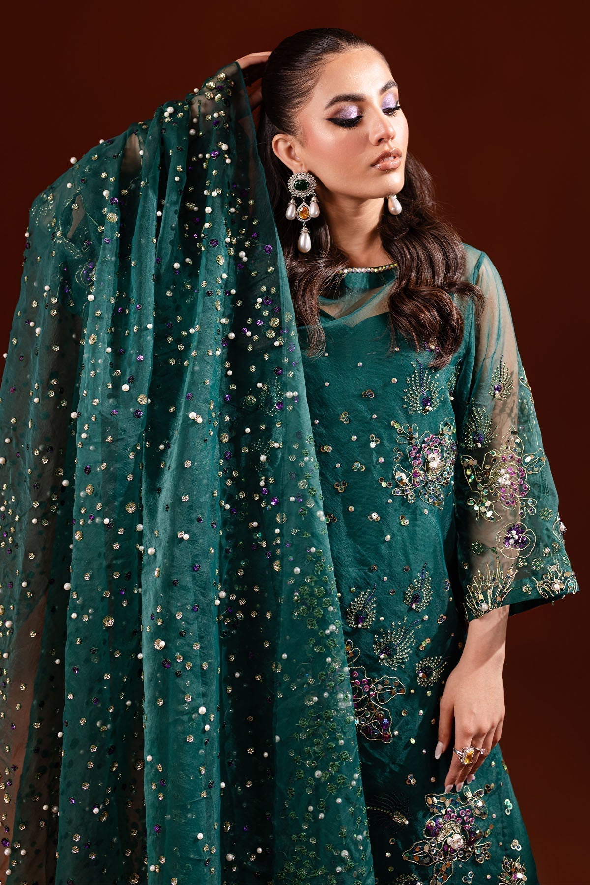 Nureh | Tiny Twinkles | NP-468 - by - Libasekhas UK - Registered Vendor of : Nureh - 100% Original Designer Dresss