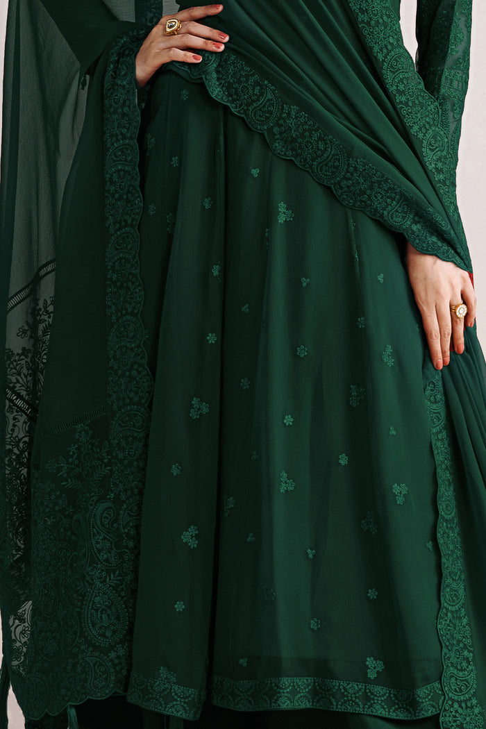 Farasha | Chiffon Essentials 26 | Jade Mosaic - by Libasekhas UK - Registered Vendor of : Farasha - 100% Original Designer Dress