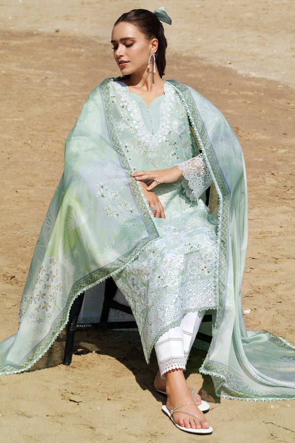 Farasha | Printed Essentials | Tulip Glow - by - Libasekhas UK - Registered Vendor of : Farasha - 100% Original Designer Dresss