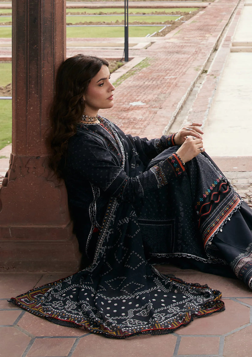 Kahf Premium | Prints Collection 26 | KPS-5A GUL-E-SIYAH - by Libasekhas - Registered Vendor of : Kahf Premium - 100% Original Designer Dress