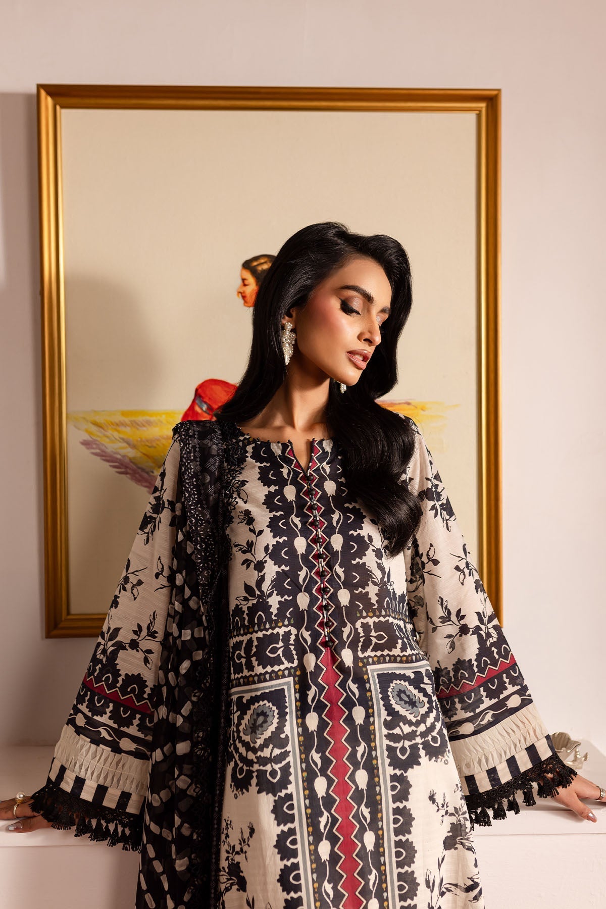 Nureh | Printed lawn 25 | SP-135 - by - Libasekhas UK - Registered Vendor of : Nureh - 100% Original Designer Dresss