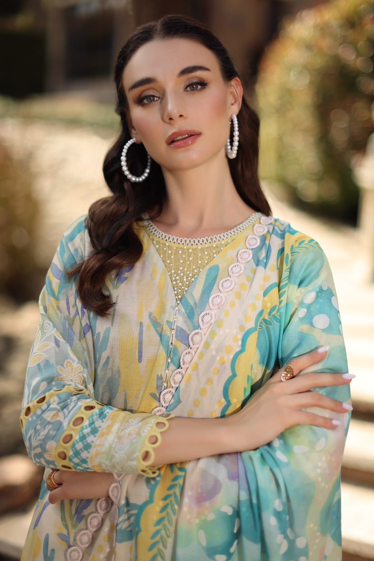 Nureh | Signature Prints 26 | SP-206 - by Libasekhas UK - Registered Vendor of : Nureh - 100% Original Designer Dress